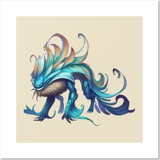 Fantastical Mythical Creature from Tales Posters and Art